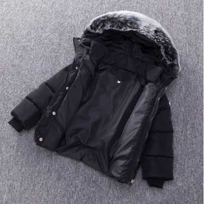 Children's thick cotton jacket - D&A