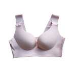 Seamless gather bra Pink - D&A