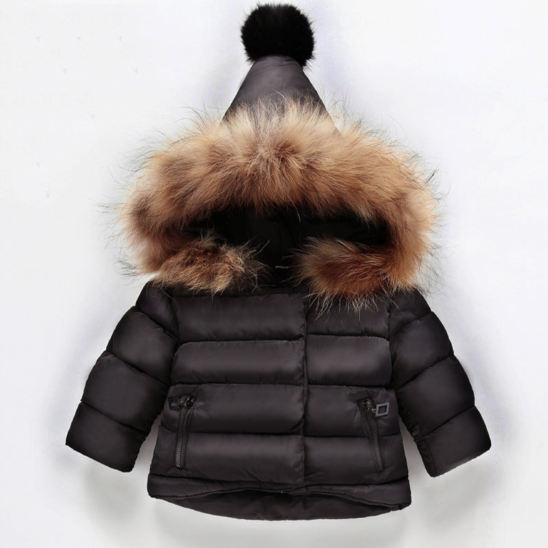 Baby Winter Jacket Black - D&A