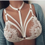 Lace bra lingerie White - D&A