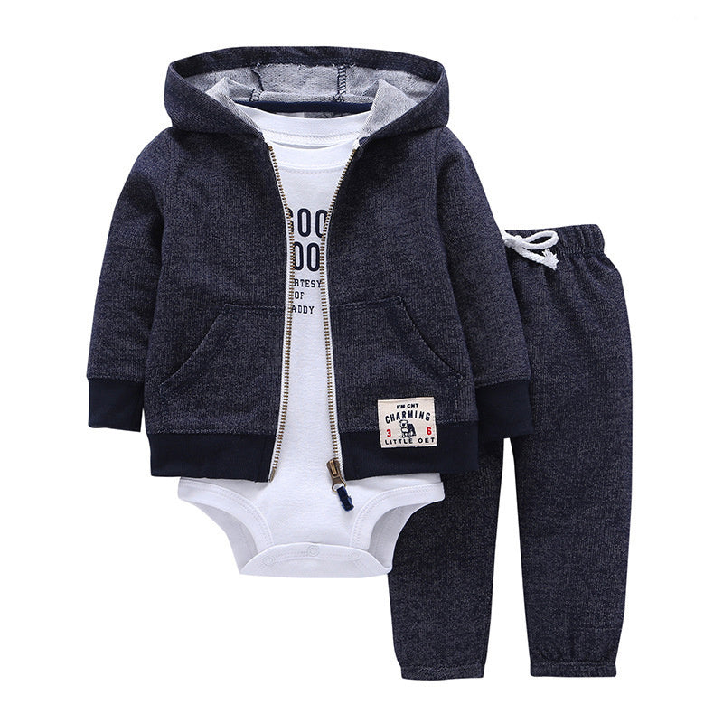 Children clothes set Navy Blue - D&A