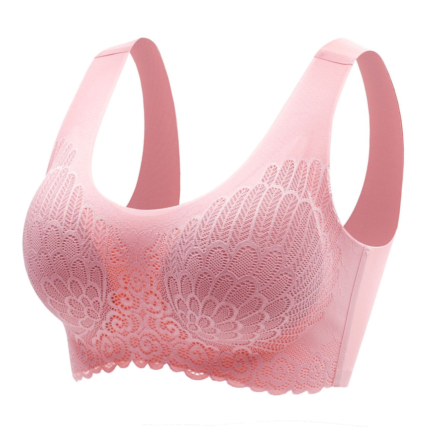 Ice silk gathered sexy lace underwear women - D&A