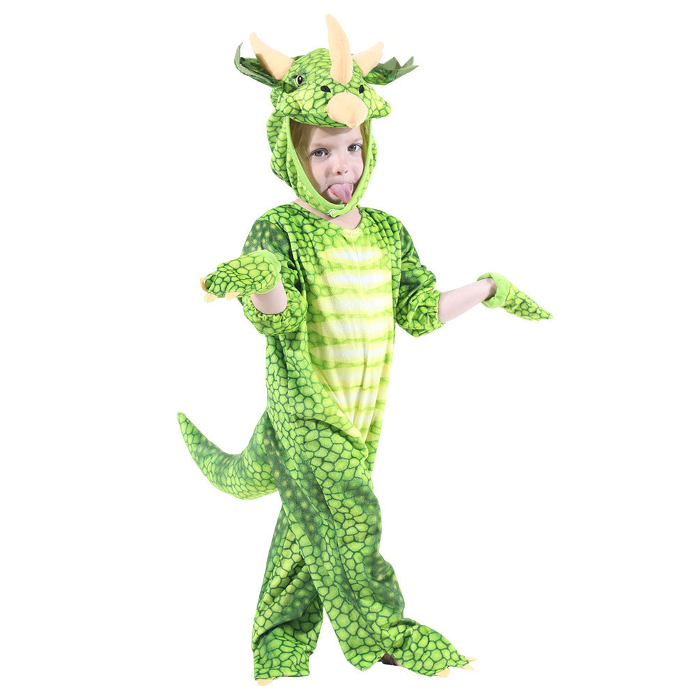 Jurassic Halloween Costume Green - D&A