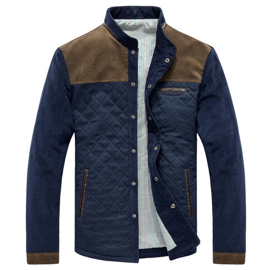 Spring Autumn New Men's Casual Jackets Solid Men Patchwork Slim Fit Coats Male Tracksuit Mens Sportswear Men - D&A
