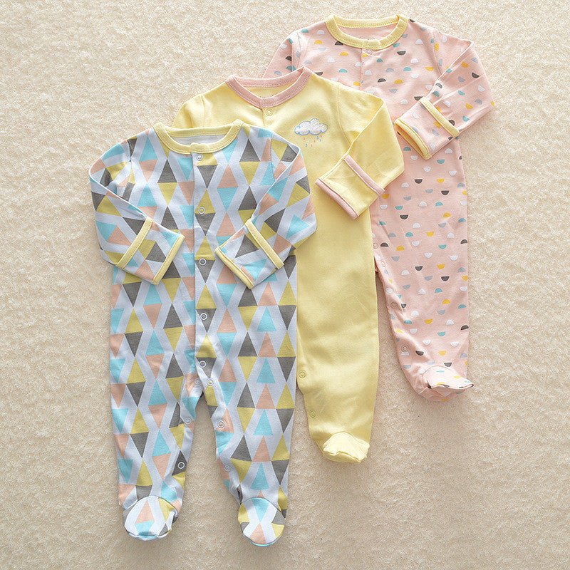 Baby crawling suit baby onesies 7style - D&A
