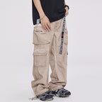 Heavy High-grade Workwear Multi-pocket Dirty Casual Pants Dirty Card - D&A
