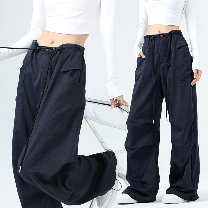 High Waist Women's Workwear Wide Leg Pants - D&A