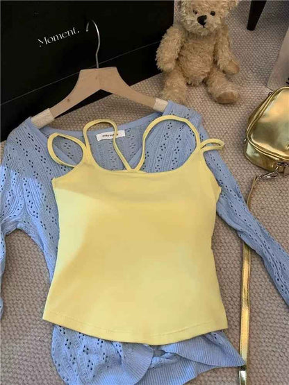 Women's Double-shoulder Strap Sling Top
