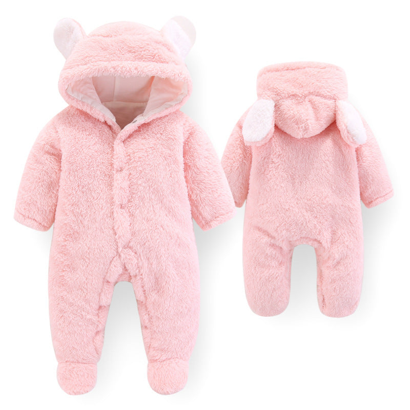 Baby jumpsuit romper newborn outfit Pink - D&A