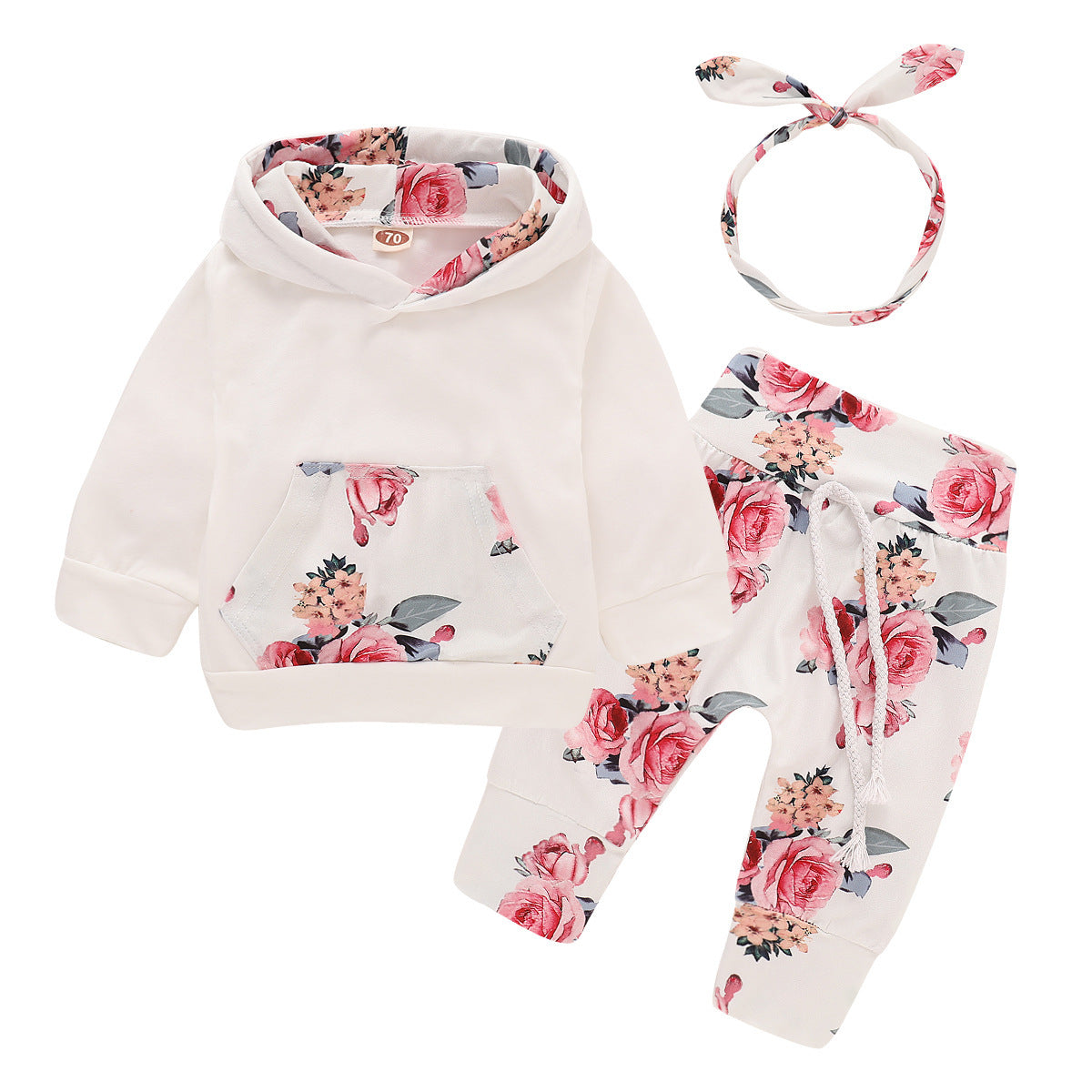 Children's hood printing suit - D&A