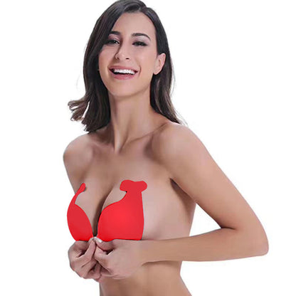Strapless bra invisible silicone bra - D&A