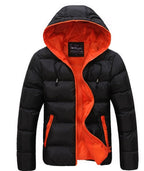 High Quality Candy Color Mens Jackets Orange - D&A