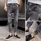 New Youth All-matching Simple High-grade Pants Picture Color - D&A