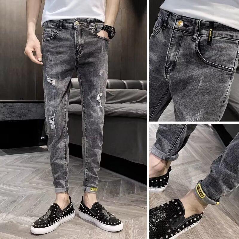 New Youth All-matching Simple High-grade Pants Picture Color - D&A