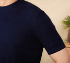 Casual Retro Summer Pure Cotton Thin Round Neck Short Sleeve - D&A