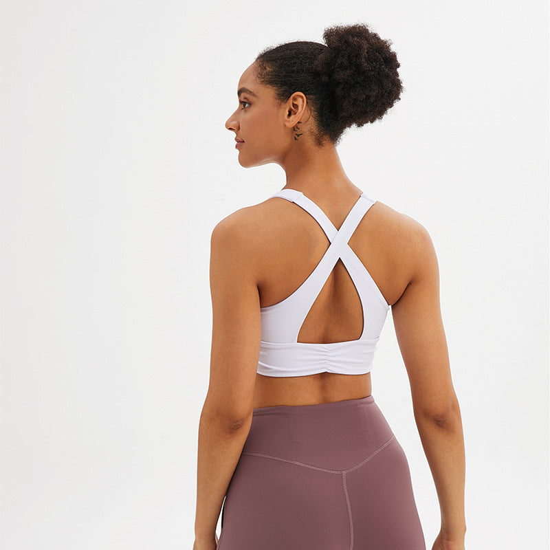 Underwear Beauty Back Bra Back Hollow Sports Bra - D&A