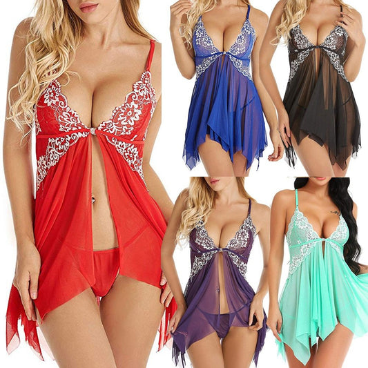 Erotic Lingerie Pajamas Dress - D&A