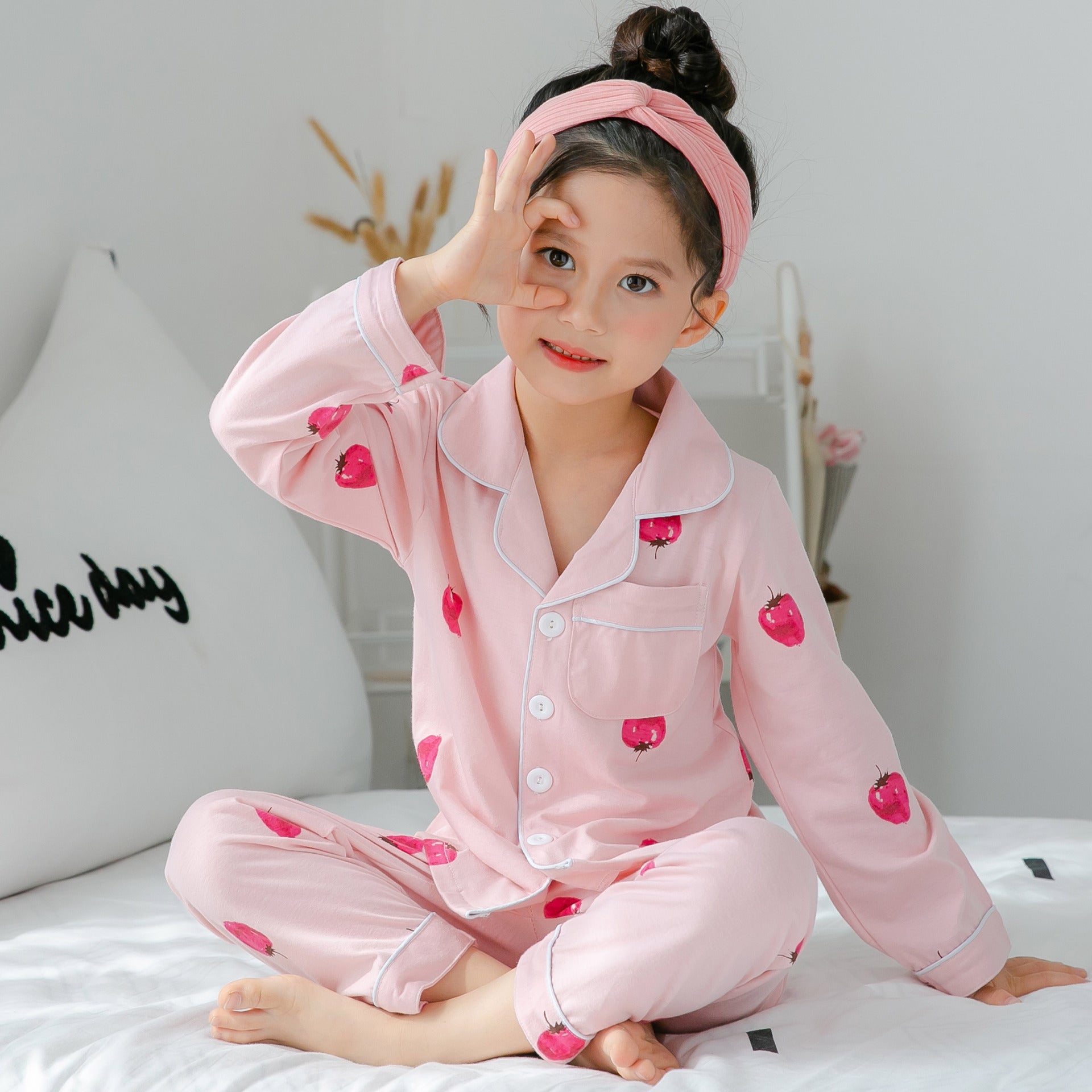 Cotton pajamas for children Style11 - D&A