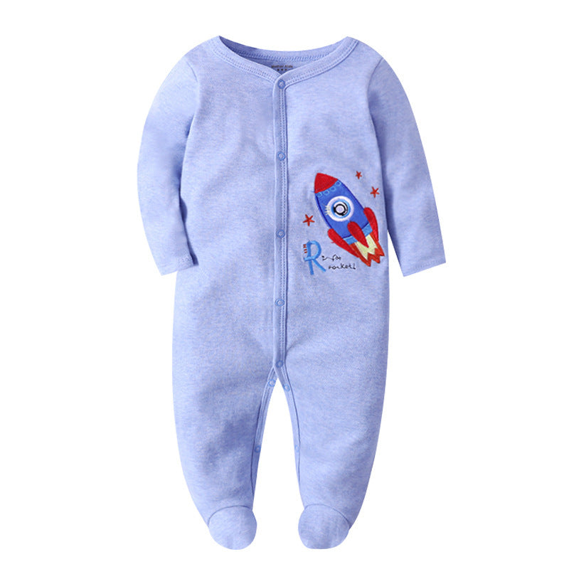 Cotton one-piece clothes baby clothes Rocket - D&A