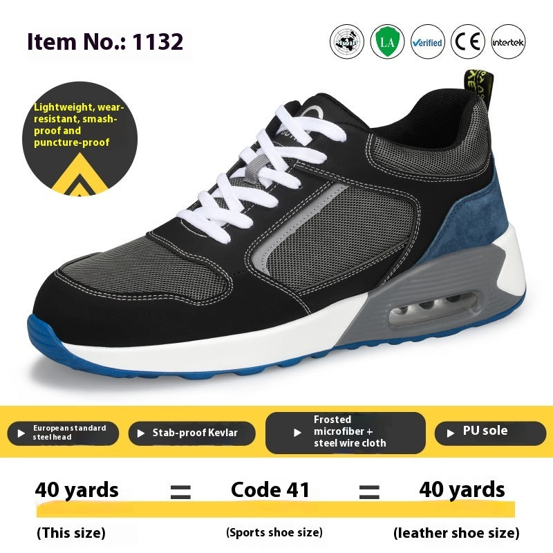 Labor Protection Shoes Men's Attack Shield And Anti-stab Summer H1132 - D&A