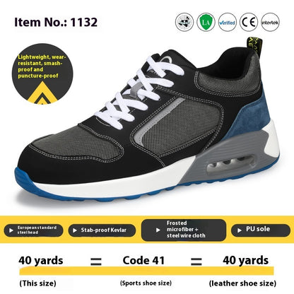 Labor Protection Shoes Men's Attack Shield And Anti-stab Summer H1132 - D&A