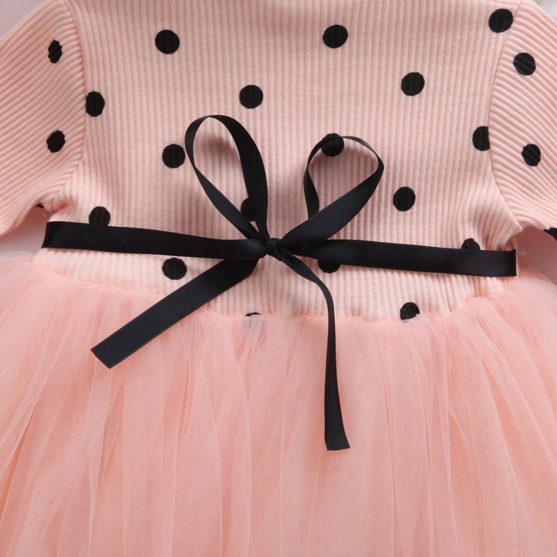 Baby Girls Spring Winter Long Sleeve Tutu Lace Dresses Infantil Newborn 1st Birthday Party Clothes Christening Gown Casual Wear - D&A