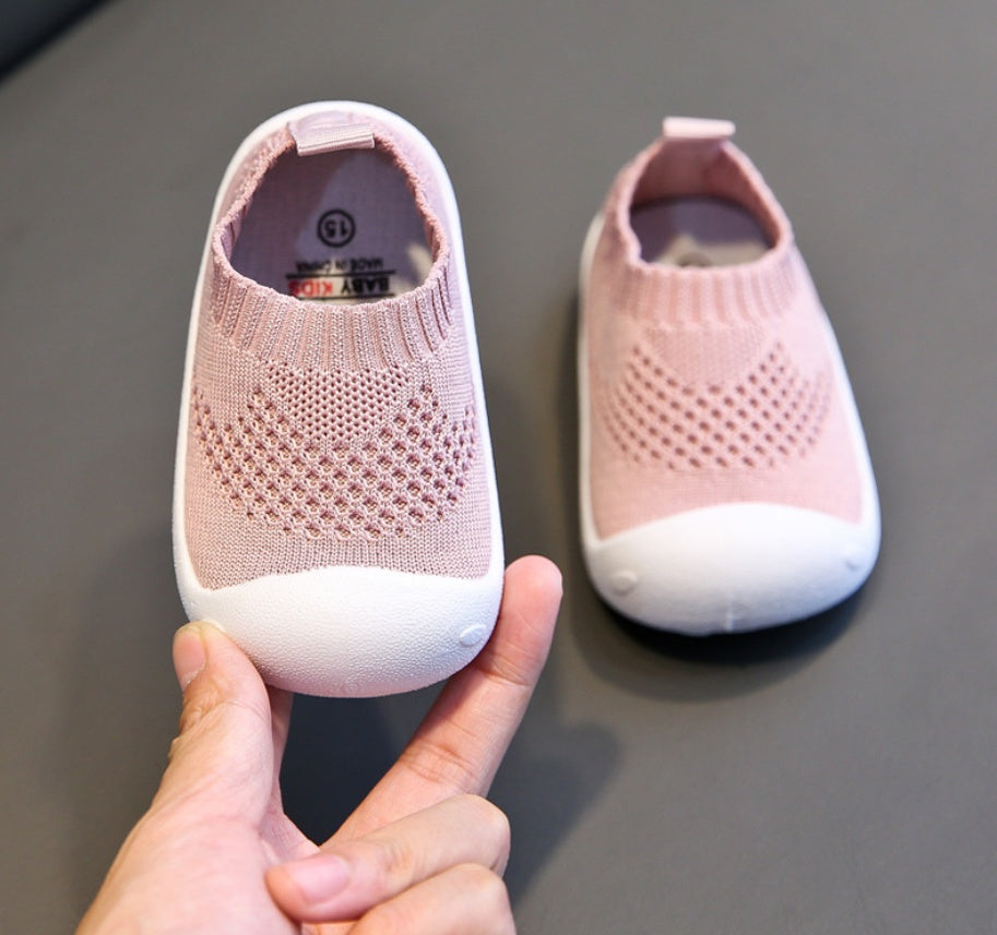 Baby Toddler Shoes Soft Bottom Shoes Pink - D&A