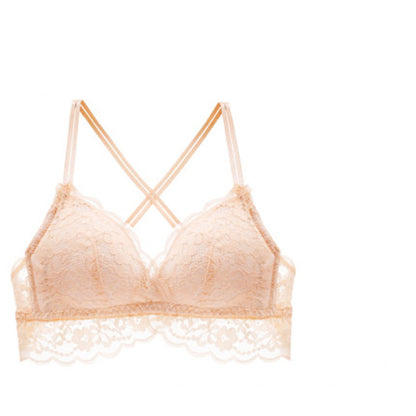 Thin back bra Flesh - D&A