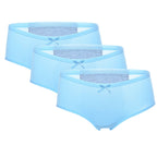 3Pcs Pack Menstrual Panties Women Underwear Light Blue 3pcs - D&A