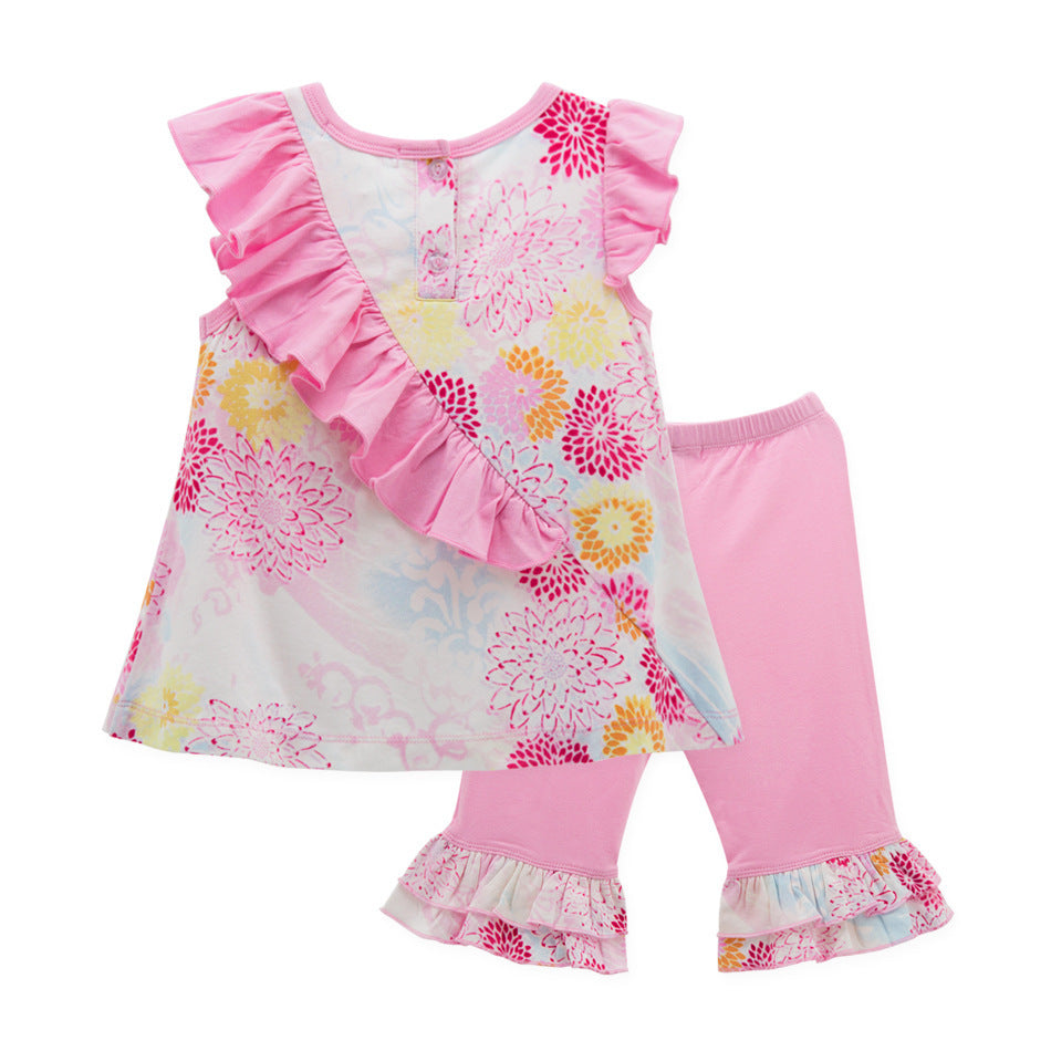 Summer Children's Clothing Bamboo Fiber Baby Clothing - D&A