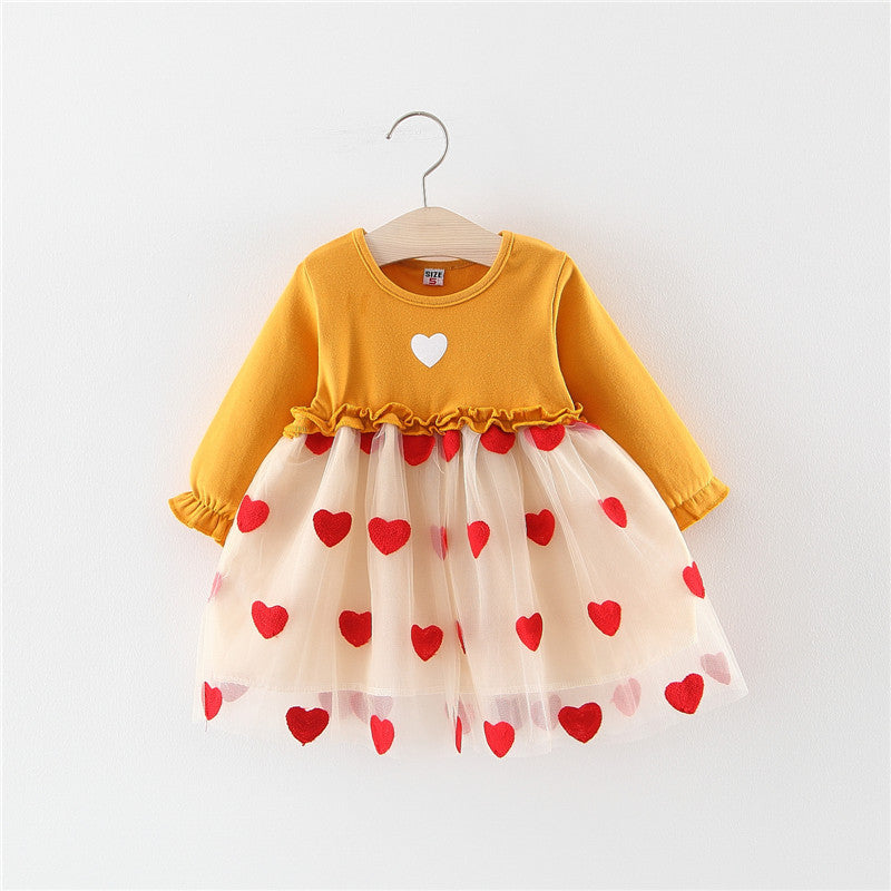 Baby Girl Dress Yellow - D&A