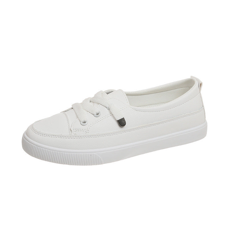 Women's White Shoes Personalized Stylish And Simple Casual White - D&A