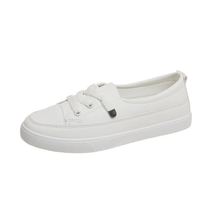 Women's White Shoes Personalized Stylish And Simple Casual White - D&A