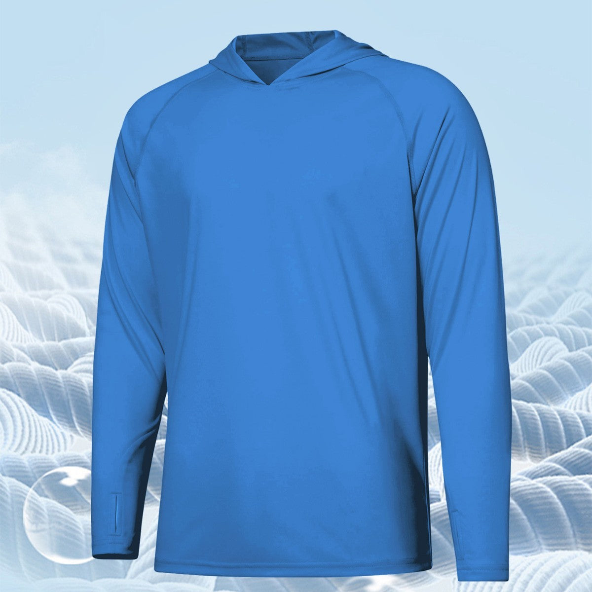 Outdoor UV-proof Fishing Long Sleeve Hooded Thin Top Protection - D&A