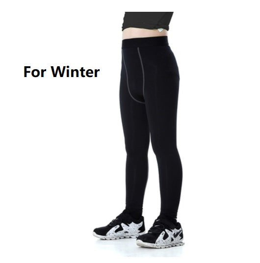 Kids Sportswear Black Pants Winter - D&A