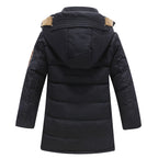 -30 Degree Children's Winter Jackets Duck Down Padded Children Clothing Big Boys Warm Winter Down Coat Thickening Outerwear - D&A