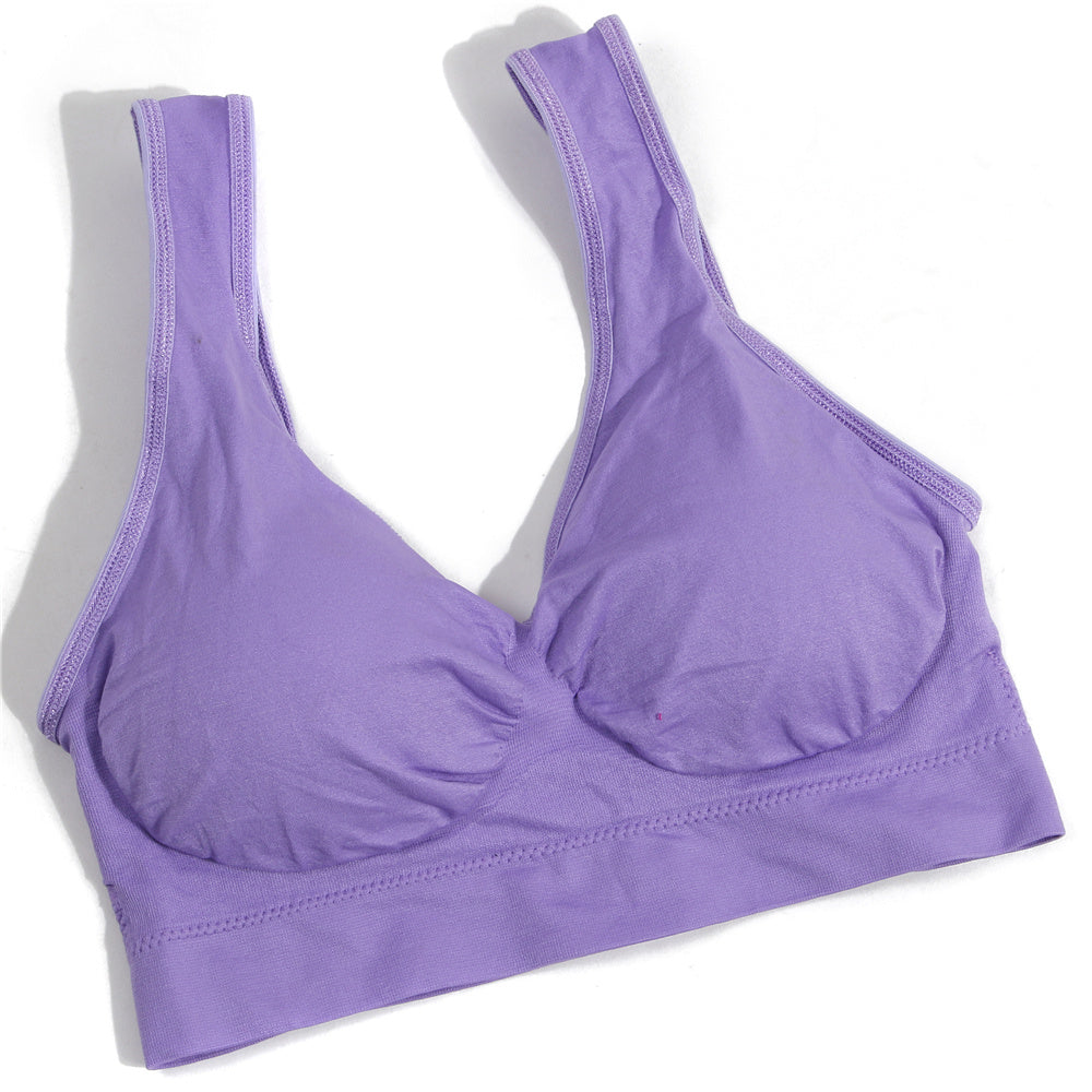 Seamless push up bra Purple - D&A