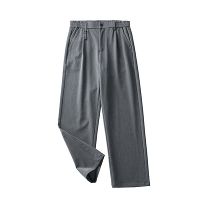 Business Casual Draping Suit Pants High-grade Loose Straight - D&A