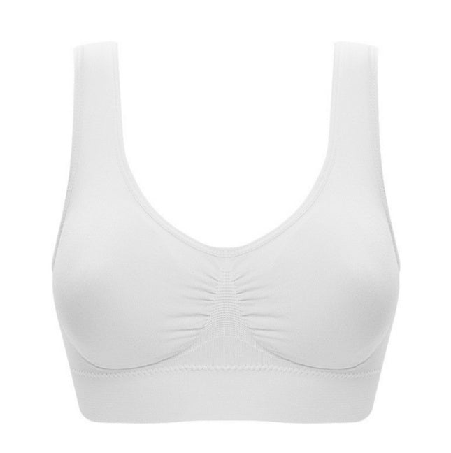 Seamless push up bra White - D&A