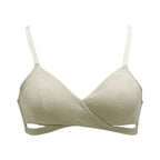 Triangle cup bra Green - D&A