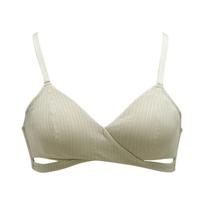 Triangle cup bra Green - D&A