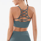 sports and leisure Yoga bra with chest pad sports bra - D&A