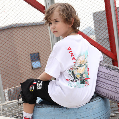 Children's printed T-shirt - D&A