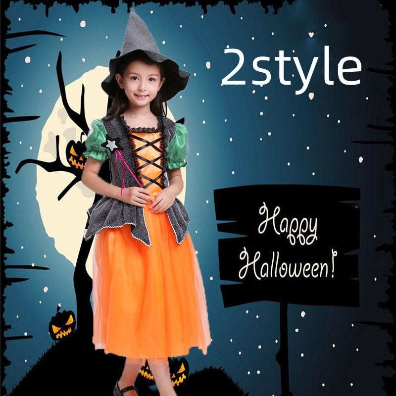 Halloween children Costume Princess Costume 2style - D&A
