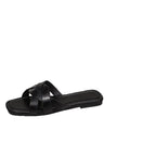 One-word Trawl Red Beach Roman Sandals - D&A
