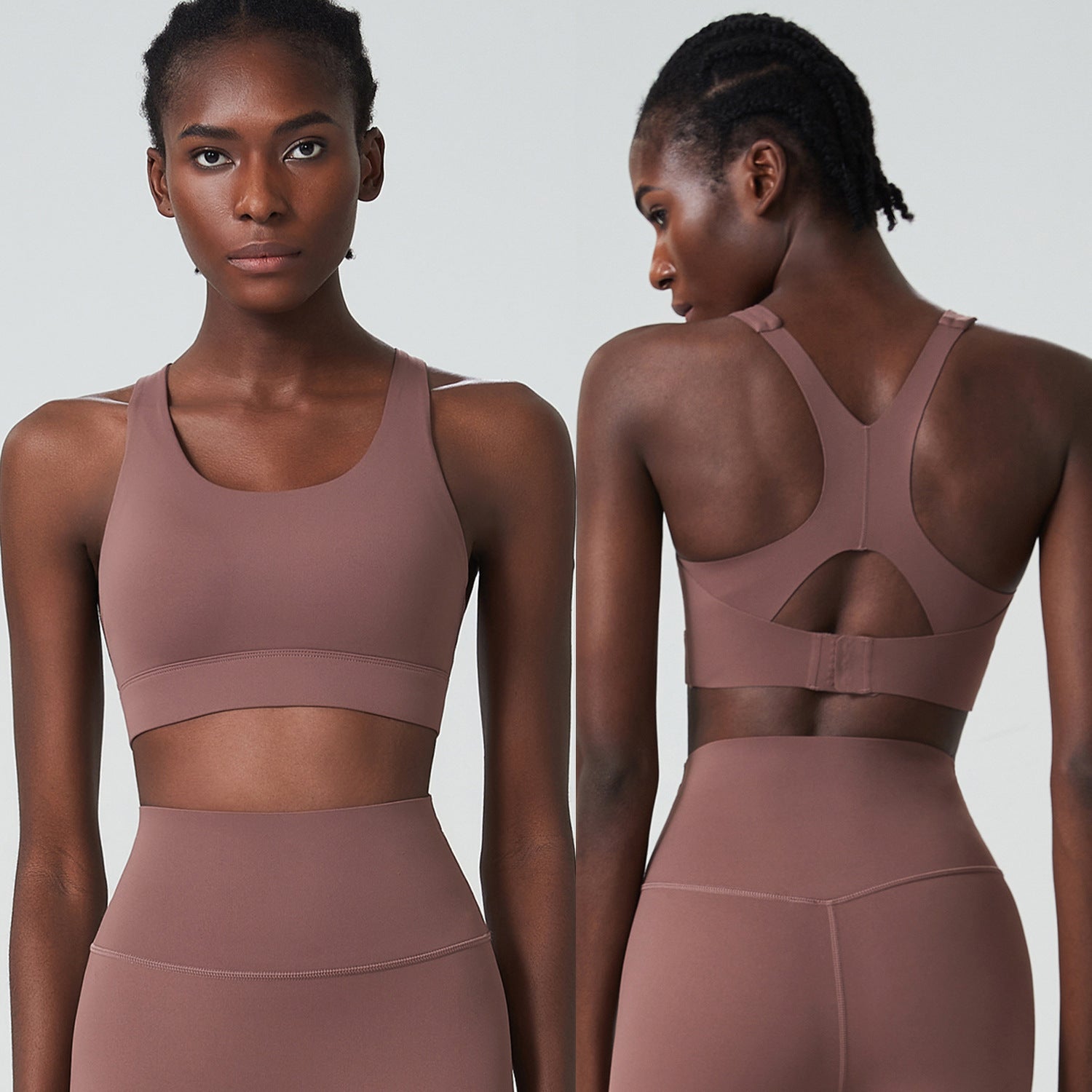 Breathing Cup Sports Underwear For Women Rose Cameo Brown - D&A