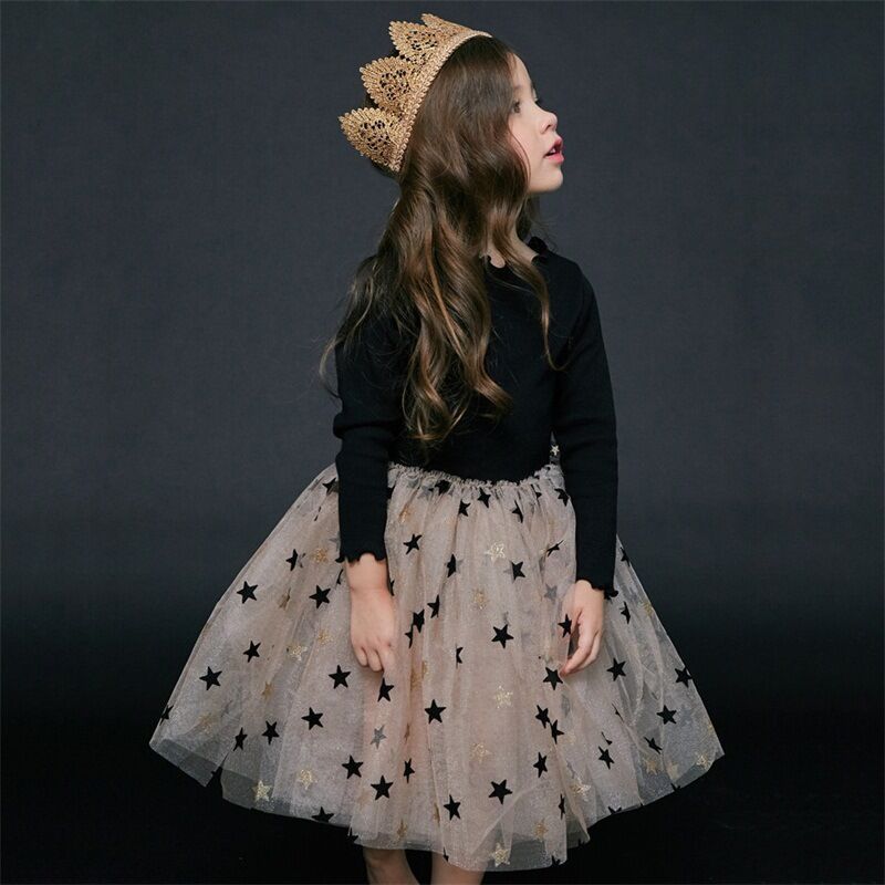 Christmas dress Flocking Star - D&A