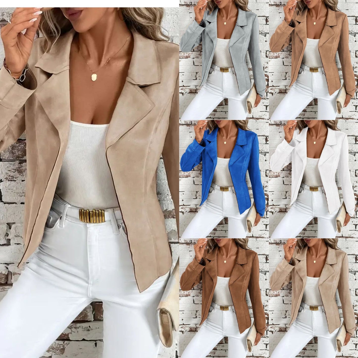 Autumn And Winter Elegant Slim Slimming Women's Jacket Cardigan Jacket - D&A