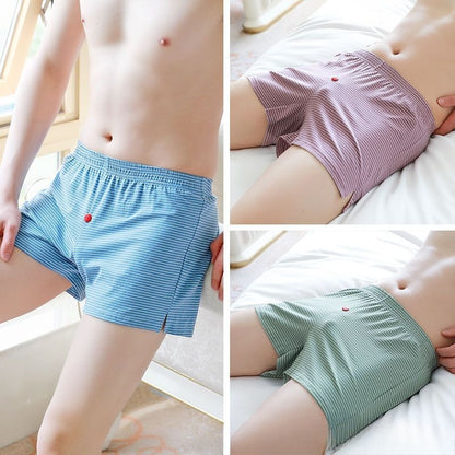 Casual Pants Summer And Autumn Teen Shorts Blue Purple Green - D&A
