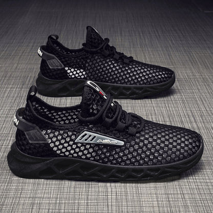 Summer Mesh Breathable Hollow Casual Sports Shoes Men - D&A